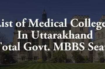 Top MBBS College In Uttarakhand State India