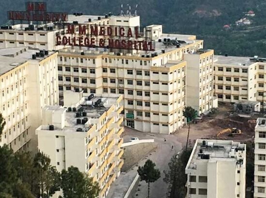 Maharishi Markandeshwar MM Medical College & Hospital, Kumarhatti-Solan 